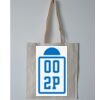 Budget Calico Tote Bag Thumbnail